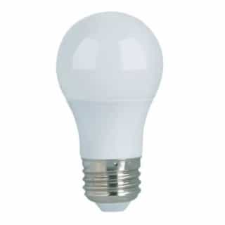 5.5W LED A15 Bulb, Dimmable, 80 CRI, 450 lm, E26, 120V, 2700K, Frosted