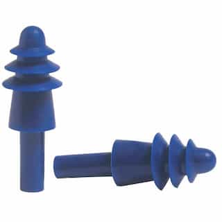 27 dB Blue Uncorded AirSoft Reusable Earplugs