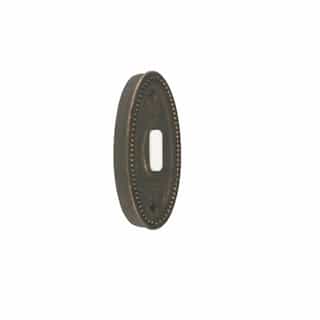 HomEnhancements Doorbell Button, Large Oval, Oil Rubbed Bronze