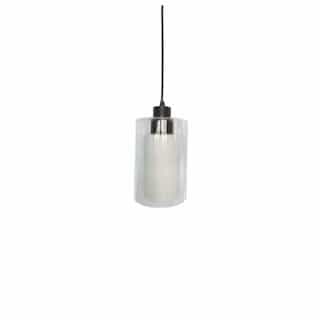 HomEnhancements 60W Cylinder Mini Pendant, Oil Rubbed Bronze