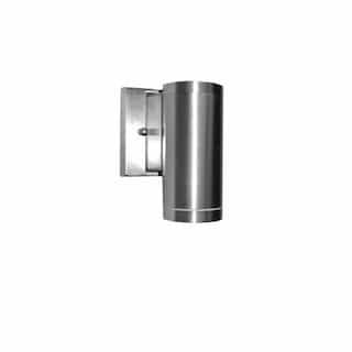 HomEnhancements 6-in 12W LED Wall Cylinder, Dark Sky, 3000K, Brushed Nickel