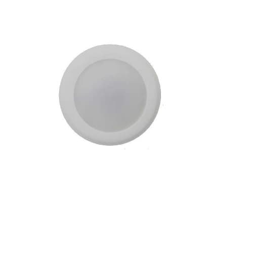 5/6-in 15W LED Disk Light, Low Profile, 1150 lm, White, 3000K