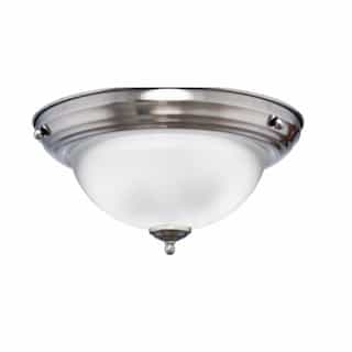 HomEnhancements Replacement Glass for CF Series Flush Mount Lights, White