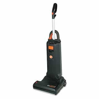 Hoover Insight Bagged Upright Vacuum, 15" Cleaning Path, 10 A, 20lb, Black