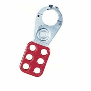 Safety Lockout Hasp, 1in Jaw, 3/Card
