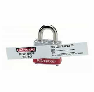 Ideal Lock Labels and Overlaminates
