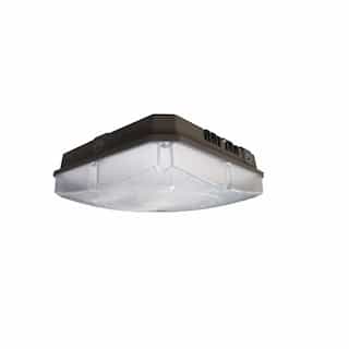 ILP Lighting 59W LED Canopy Light Fixture, Parking Garage Wide, 175W Retrofit, Dimmable, 7602lm, 5000K