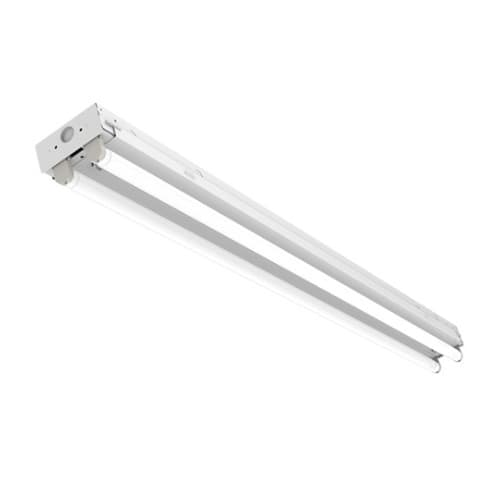4-ft LED T8 Strip Fixture, 1-Lamp, Unshunted, Single Ended, White