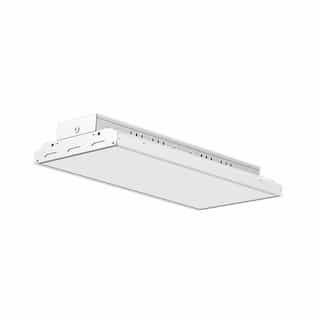 62W 1x2 LED Linear High Bay, 100W MH Retrofit, 0-10V Dimmable, 8104 lm, 4000K