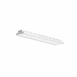 318W 1x4 LED Linear High Bay, 1000W MH Retrofit, 0-10V Dimmable, 42512 lm, 5000K
