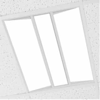 ILP Lighting 2x2 Back-Lit Flat Panel w/ ISL, Selectable Wattage & Lumens, 3500K