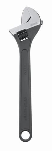 Irwin 18'' Standard Adjustable Wrench with Steel Handle