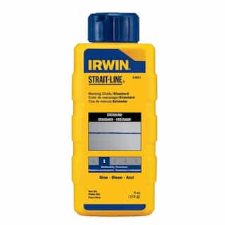 Irwin 4 OZ. Blue Marking Powder Marking Chalk