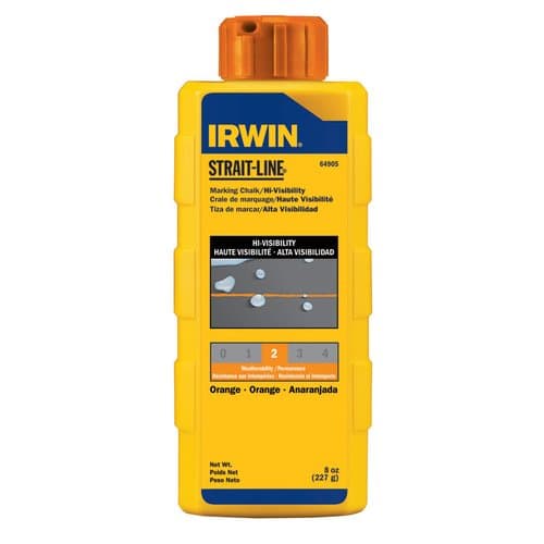 Irwin 8-oz Fluorescent Orange Marking Chalk