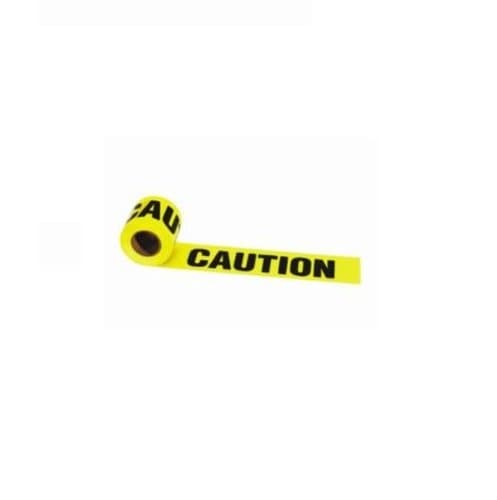 Irwin 300 Feet of 3 Inch Yellow Caution Tape With Bold Black Font