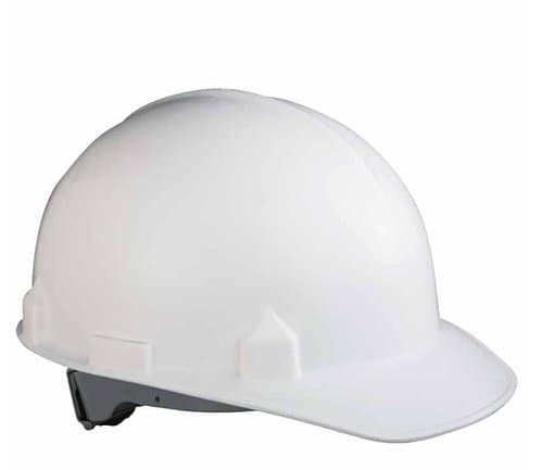 White Polyethylene Hard Safety Hat And Cap