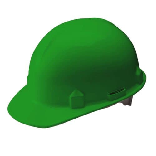Green 4-Pt. Ratchet SC-6 Hard Hat