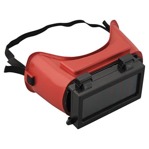 Red Flexible V100 WS Series IRUV Cutting Goggle