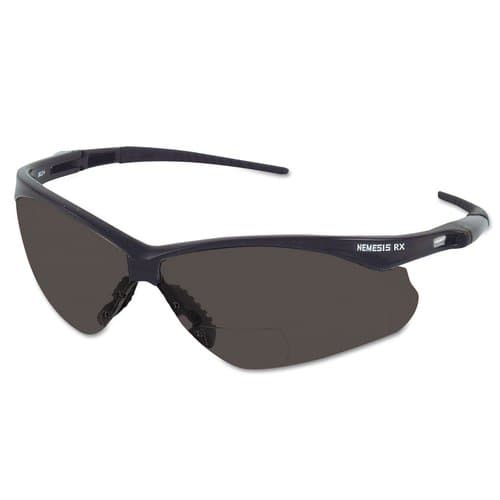 Black Frame Smoke Lens V60 Nemesis RX Safety Eyewear