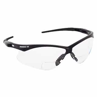 Jackson Tools Black Frame Clear Lens V60 Nemesis Rx Safety Eyewear