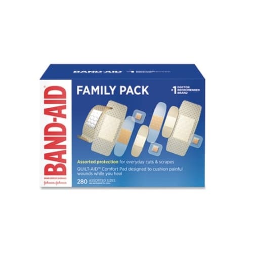 Johnson & Johnson Band-Aid Variety Pack Sheer Wet Flex Bandages