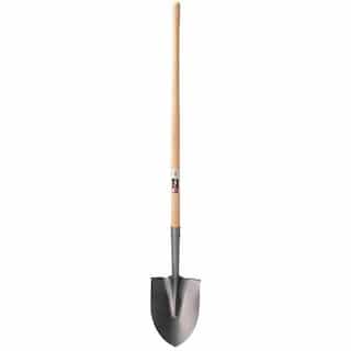 Size 2 Eagle Round Point Shovel with Long Handle