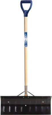 Sno-Pusher with Wood handle & Steel Blade, 24''