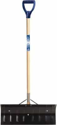 Sno-Pusher with Wood handle & Steel Blade, 24''