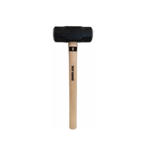 8lb Double Face Sledge Hammer w/ Hickory Handle