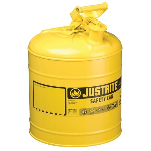 5 Gallon Yellow Type I Safety Can