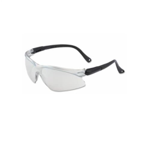 Anti-Scratch Safety Glasses, Clear Lens, Clear Frame