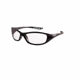 Kimberly-Clark Anti-Scratch Safety Glasses, Clear Lens, Black Frame