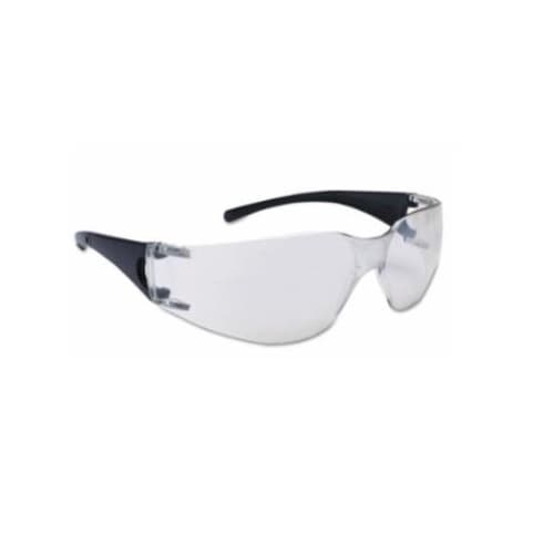 Kimberly-Clark V10 Element Safety Glasses, Indoor/Outdoor Lens, Black Frame