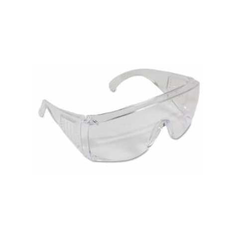 Kimberly-Clark V10 Unispec II Safety Glasses, Clear Lens, Clear Frame