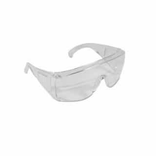 V10 Unispec II Safety Glasses, Clear Lens, Clear Frame