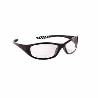 Kimberly-Clark V40 Anti-Fog/Anti-Scratch Safety Glasses, Clear Lens, Black Frame
