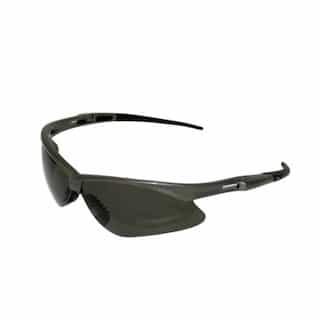 Safety Glasses, Anti-Scratch/Polarized Smokey Lens & Gunmetal Frame