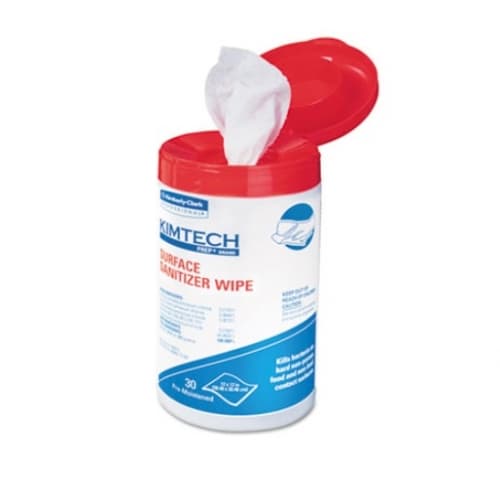 White, KIMTECH PREP Surface Sanitizer Wipe-12 x 12