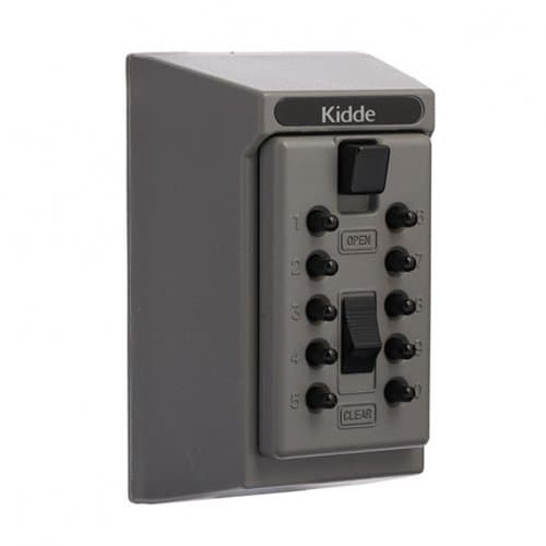 KeySafe Original Permanent, 5 Key Holder, Push, Titanium