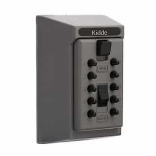 Kidde KeySafe Original Permanent, 5 Key Holder, Push, Titanium