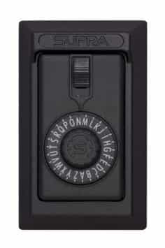 KeySafe Original Permanent Dial, 5 Key Holder, Black