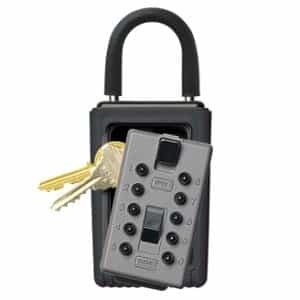 KeySafe Original Portable Push, 3 Key Holder, Assorted