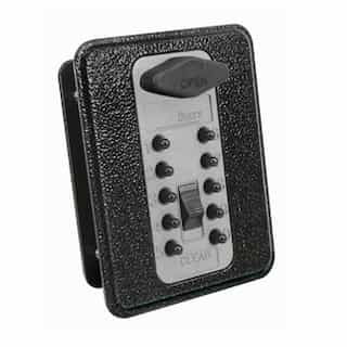 Kidde TouchPoint Lock with Vertical Face Plate, Titanium