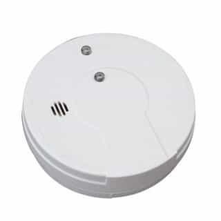 9V Battery Operated Smoke Alarm with Hush Feature