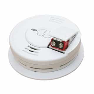 9v Front-Load Battery Operated Smoke Alarm with Hush Feature