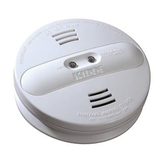 Kidde 9V Photoelectric/Ionization Dual Sensor Battery Operated Smoke Alarm
