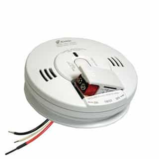 Kidde AC/DC Wire-In Photoelectric Smoke/CO Alarm with Voice Warning 