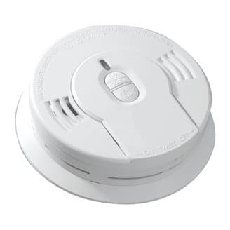 DC Ionization Sensor Smoke Alarm with Sealed Lithium Battery and Hush, Box