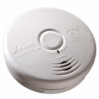 DC Photoelectric Smoke and Carbon Monoxide Combo Alarm, Clamshell