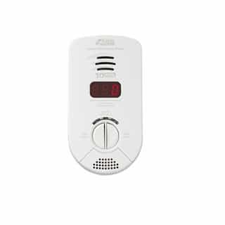 Kidde 120V Bedroom Plug-in Carbon Monoxide Alarm, 10 Yr Sealed Backup, Digital Display, Voice